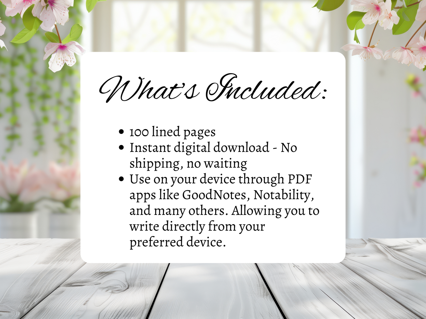 Daily Journal | Self-Reflection & Mindfulness | Digital Download | 6 Color Varieties