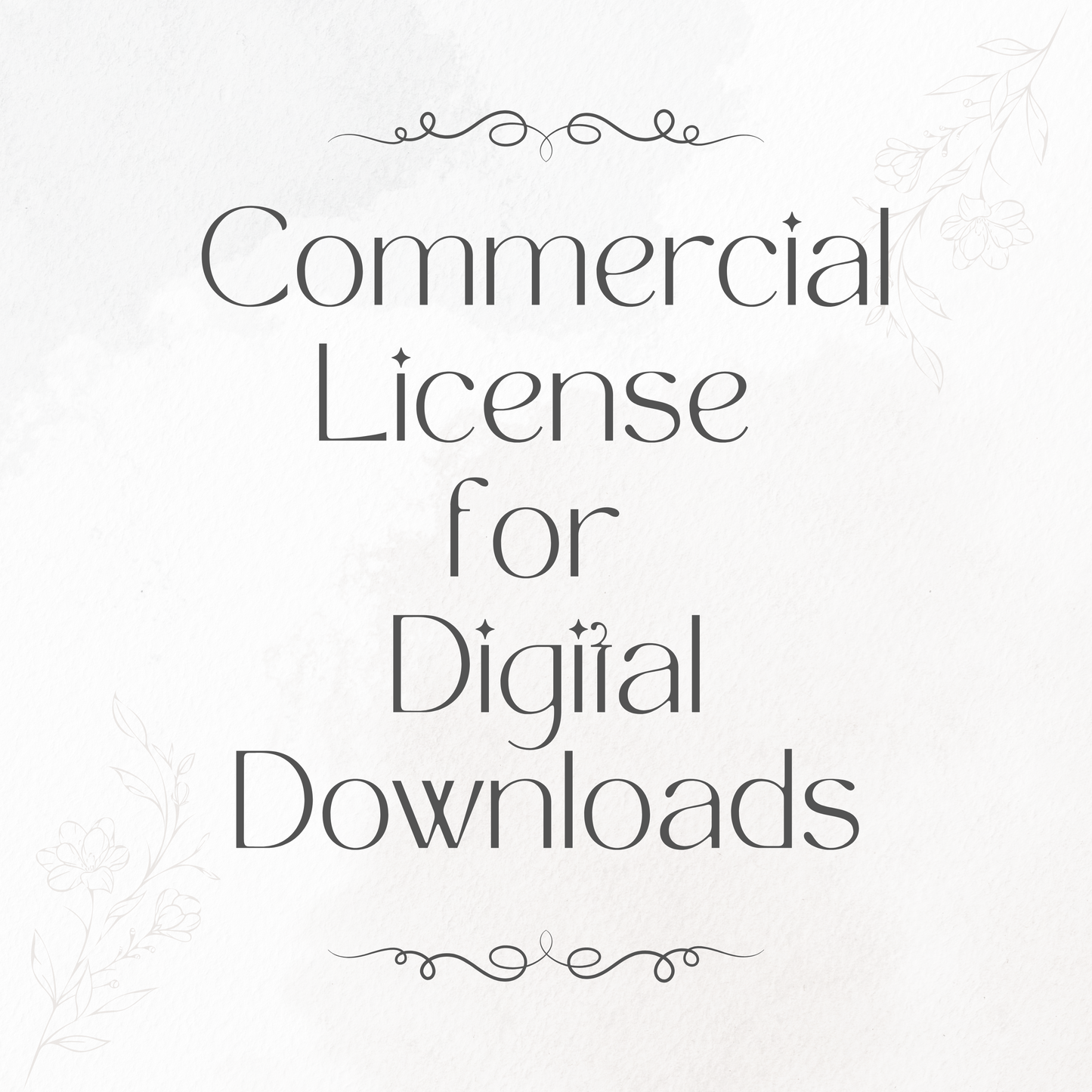 Extended Commercial License for Seamless Files
