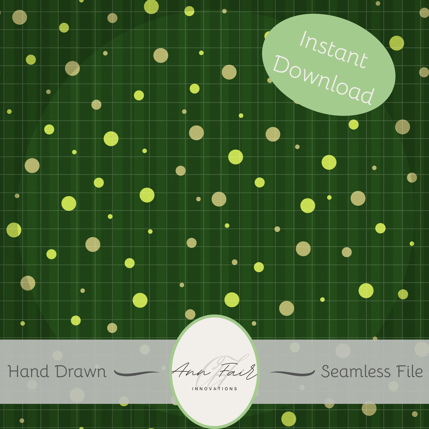Lucky Clover Complete Collection Bundle Seamless Hand Drawn Digital Pattern | 300 DPI PNG | Instant Download