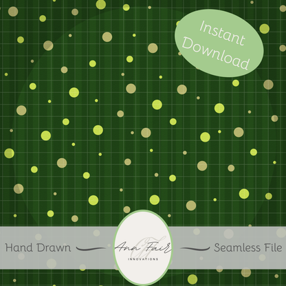 Lucky Clover Complete Collection Bundle Seamless Hand Drawn Digital Pattern | 300 DPI PNG | Instant Download