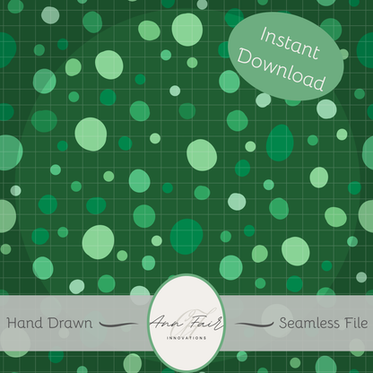 Clover Patch Complete Collection Bundle Seamless Hand Drawn Digital Pattern | 300 DPI PNG | Instant Download