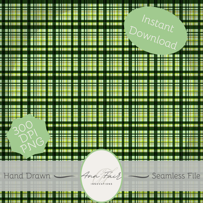 Lucky Clover Complete Collection Bundle Seamless Hand Drawn Digital Pattern | 300 DPI PNG | Instant Download
