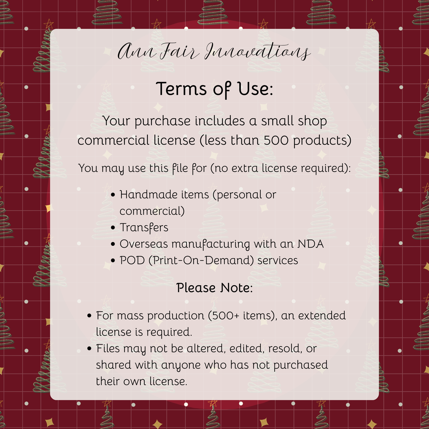 Glitter Christmas Trees Seamless Hand Drawn Digital Pattern | 300 DPI PNG | Instant Download