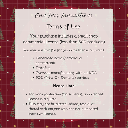 Glitter Christmas Trees Seamless Hand Drawn Digital Pattern | 300 DPI PNG | Instant Download