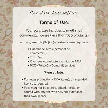 Winter Pink Coquette Bundle Seamless Hand Drawn Digital Pattern | 300 DPI PNG | Instant Download