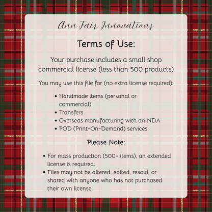 Glitzy Christmas Plaid Seamless Hand Drawn Digital Pattern | 300 DPI PNG | Instant Download